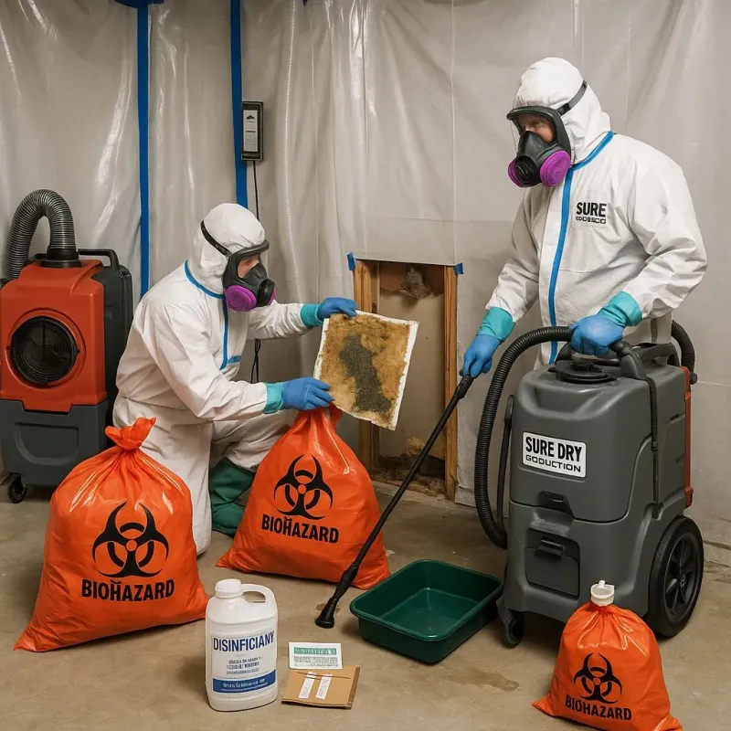 Contaminated Water Handling Protocols process in Macon County, IL